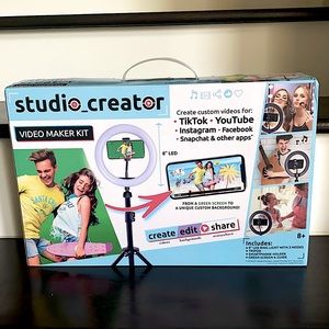 Studio Creator Ring Light Set